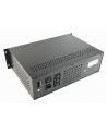 GEMBIRD UPS-RACK-1200 UPS Rack 19inch 3.4U 1200VA 2xIEC 2x Schuko 230V USB LCD - nr 5