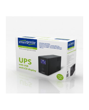 energenie (by gembird) ENERGENIE EG-UPS-036 UPS 3000VA USB LCD 3x Schuko + 3x IEC czarny