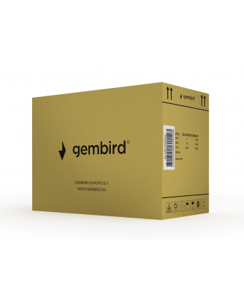 GEMBIRD EG-UPS-PS2000-02 Energenie by Gembird UPS 2000A czysty sinus 3x Schuko 3x IEC 230V OUT + USB-BF LCD kolor czarny