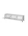 cama meble Szafka RTV NOVA 186x40x48 biały mat - nr 4
