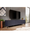cama meble Szafka RTV NOVA 186x40x48 granat mat - nr 6