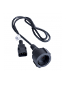 AKYGA Adapter zasilający AK-PC-13A CCA CEE 7/3 / IEC C14 1 m - nr 1