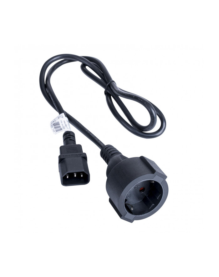 AKYGA Adapter zasilający AK-PC-13A CCA CEE 7/3 / IEC C14 1 m główny