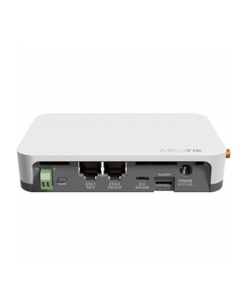 MIKROTIK KNOT IoT Gateway RB924iR-2nD-BT5'BG77'R11e-LR8 Wi-Fi 4 2x RJ45 100Mb/s Nano SIM RS485 microUSB