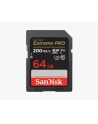 SANDISK EXTREME PRO SDXC 64GB 200/90 MB/s A2 - nr 10