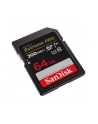 SANDISK EXTREME PRO SDXC 64GB 200/90 MB/s A2 - nr 27