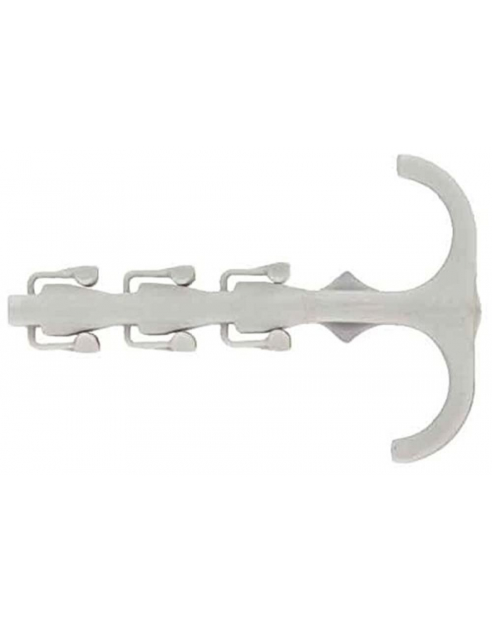 fischer Steckfix plus twin clamp SF plus ZS 10 (light grey, 100 pieces, with double bracket) główny