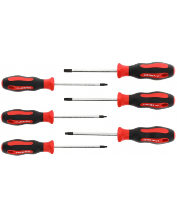 GEDORE Red 2K screwdriver set, 6 pieces (red/Kolor: CZARNY)