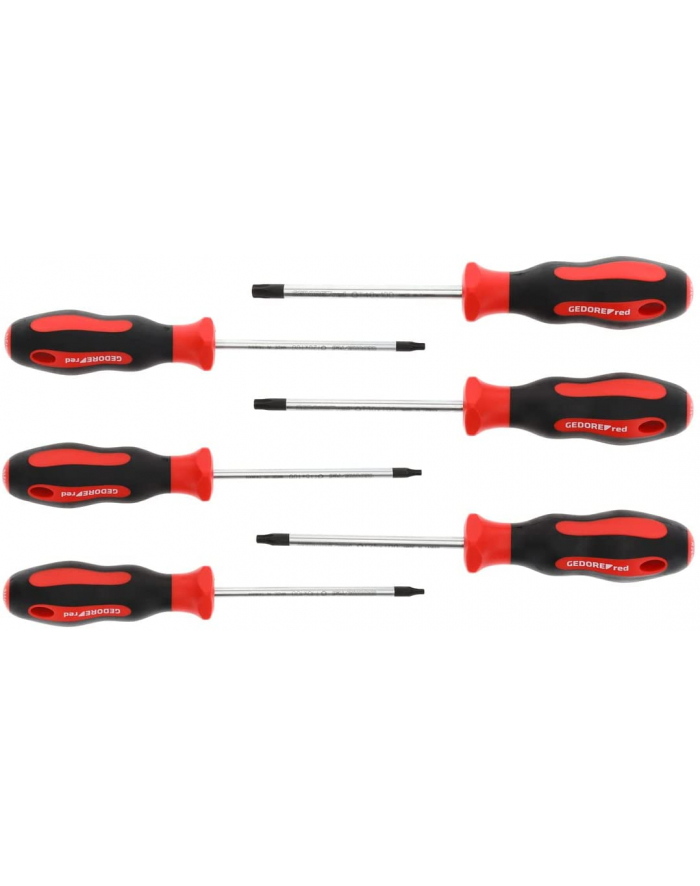 GEDORE Red 2K screwdriver set, 6 pieces (red/Kolor: CZARNY) główny