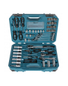 Makita Tool set E-08458, 1/2, 1/4 and 3/8 (blue, 87 pieces, with 2 reversible ratchets) - nr 3