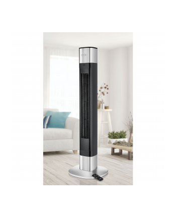 Unold tower fan noble (Kolor: CZARNY/stainless steel)