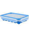 Emsa CLIP ' CLOSE ice cube box, ice cube maker (transparent/blue, for 24 ice cubes) - nr 2