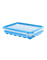 Emsa CLIP ' CLOSE ice cube box, ice cube maker (transparent/blue, for 24 ice cubes) - nr 3