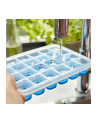Emsa CLIP ' CLOSE ice cube box, ice cube maker (transparent/blue, for 24 ice cubes) - nr 4