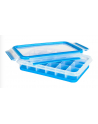 Emsa CLIP ' CLOSE ice cube box, ice cube maker (transparent/blue, for 24 ice cubes) - nr 5