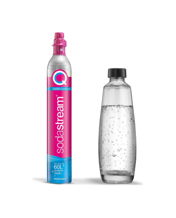 SodaStream reserve cylinder CQC +1 glass carafe, water bubbler