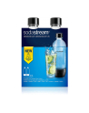 SodaStream Tritan Bottle Duopack 1L, drinking bottle (transparent/Kolor: CZARNY) - nr 1