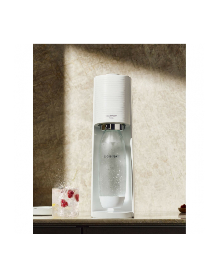 Ekspres SodaStream biały  2 butelki 1L + 1 butelka 0 5L + cylinder CO2 główny