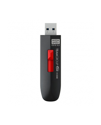Team Group C212 512GB USB Stick (Kolor: CZARNY/Red USB-A 3.2 Gen 2)