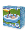 Bestway Family Pool Splashview , with side window, swimming pool (light blue/Kolor: BIAŁY, 270cm x 198cm x 51cm) - nr 3