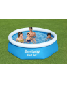 Bestway Fast Set above ground pool, 244cm x 61cm, swimming pool (blue/light blue) - nr 27