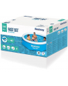 Bestway Fast Set above ground pool set, 244cm x 61cm, swimming pool (blue/light blue, with filter pump) - nr 37