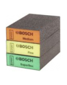 bosch powertools Bosch EXPERT S471 standard sanding block set, 3 pieces, sanding sponge (multicolored, 97 x 69 x 26mm) - nr 1