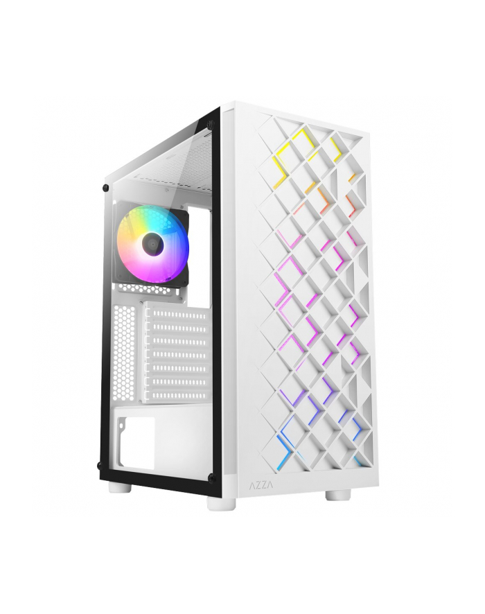 AZZA Spectra 280W, tower case - window (Kolor: BIAŁY) główny