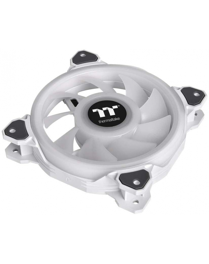 Thermaltake Riing Quad 12 RGB Radiator Fan TT Premium Edition Single Fan Pack - White, case fan (Kolor: BIAŁY, single pack, without controller) główny