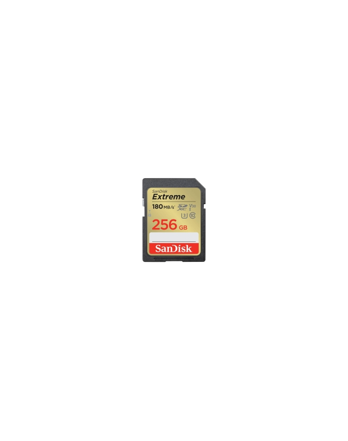 SANDISK EXTREME SDXC 256GB 180/130 MB/s A2 główny