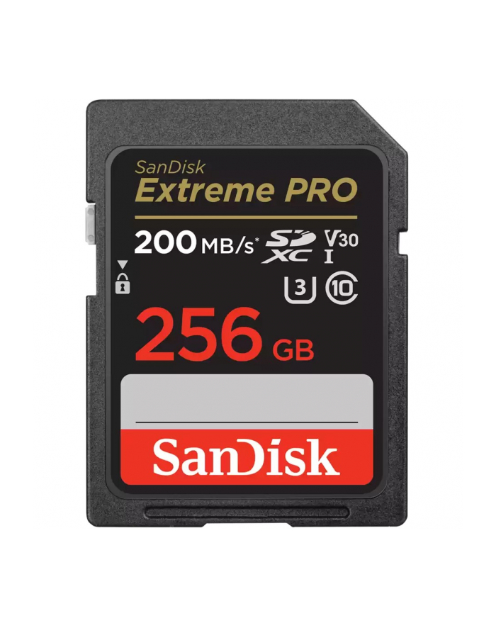 SANDISK EXTREME PRO SDXC 256GB 200/140 MB/s A2 główny