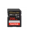 SANDISK EXTREME PRO SDXC 256GB 200/140 MB/s A2 - nr 1