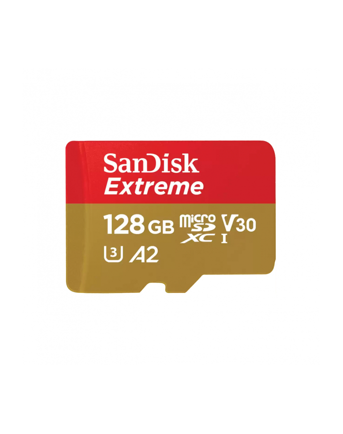 SANDISK EXTREME microSDXC 128 GB 190/90 MB/s A2 główny