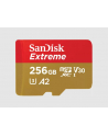 SANDISK EXTREME microSDXC 256 GB 190/130 MB/s A2 - nr 10