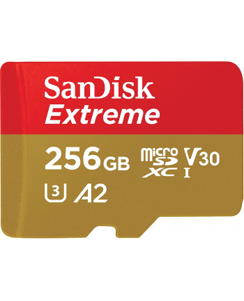 SANDISK EXTREME microSDXC 256 GB 190/130 MB/s A2