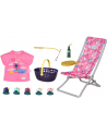 ZAPF Creation BABY born Weekend Fishing, doll accessories (dress, deck chair with table, soda bottle, basket, 5 ducks and rod) - nr 1