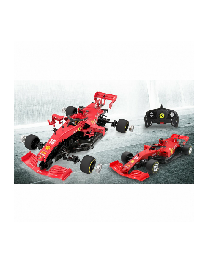 Jamara Ferrari SF 1000 kit, toy wehile (red/Kolor: CZARNY, 1:18) główny