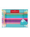 Faber-Castell Sparkle colored pencils gift set, metal case turquoise, 21 pieces (incl. 1 sleeve mini sharpener) - nr 3