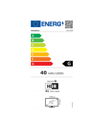 VIEWSONIC VX3276-2K-MHD-2 VX Series VX3276-2K-mhd-2 81,3 cm (32') 2560 x 1440 px Quad HD LED Srebrny