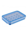 Emsa CLIP ' CLOSE ice cube box, ice cube maker (transparent/blue, for 24 ice cubes) - nr 3