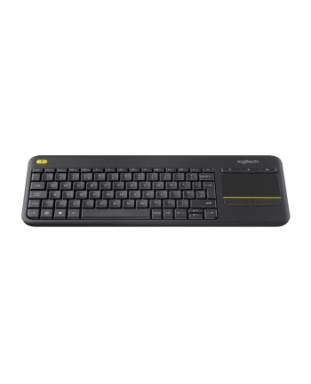 Logitech 920-007157 Wireless Touch Keyboard K400 Plus klawiatura RF Wireless QWERTZ Węgierski Czarny