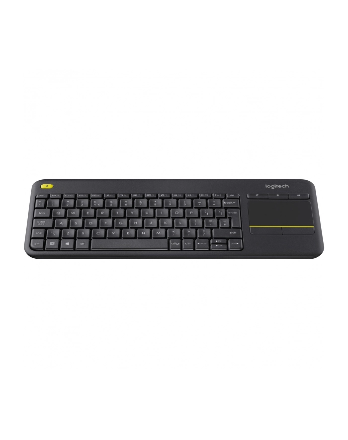 Logitech 920-007157 Wireless Touch Keyboard K400 Plus klawiatura RF Wireless QWERTZ Węgierski Czarny główny