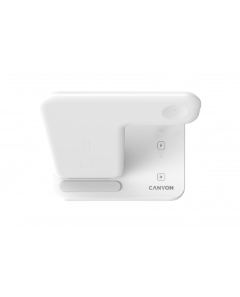 Bezprzewodowa ładowarka Canyon 3w1 do telefonu Apple Watch Airpods (CNS-WCS303W) Biała