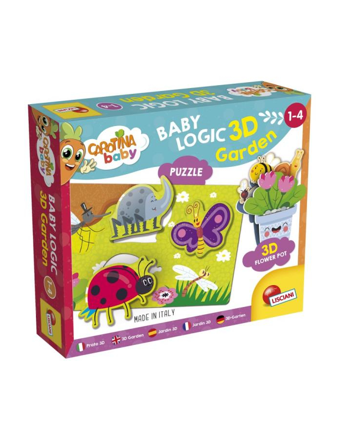 lisciani giochi Caczerwonyina Baby Logic 3D ogród 92550 LISCIANI główny