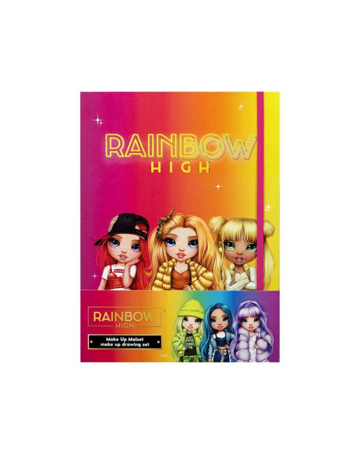 Zestaw do makijażu Rainbow High 19 elementów UND Simba główny