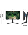 samsung Monitor 25 cali LS25BG400(wersja europejska)XEN IPS 1920x1080 FHD 16:9 2xHDMI/1xDP 1 ms (GTG) płaski HAS+PIVOT 240Hz Gaming - nr 101