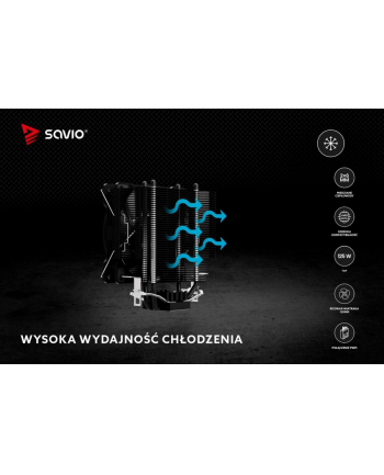 savio Chłodzenie CPU FROST BLACK