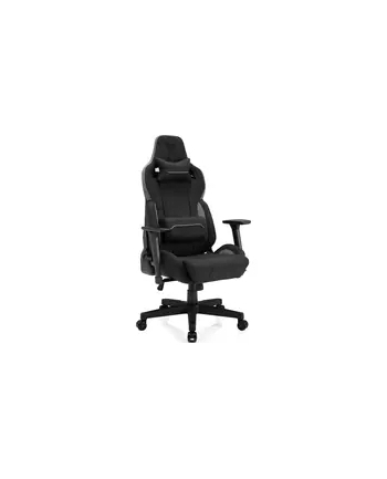 Sense7 Fotel Materiałowy Sentinel Czarno-Szary nr 1