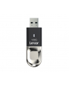 Lexar JumpDrive Fingerprint 128GB USB 3.0 Czarny (LJDF35128BEU) - nr 2