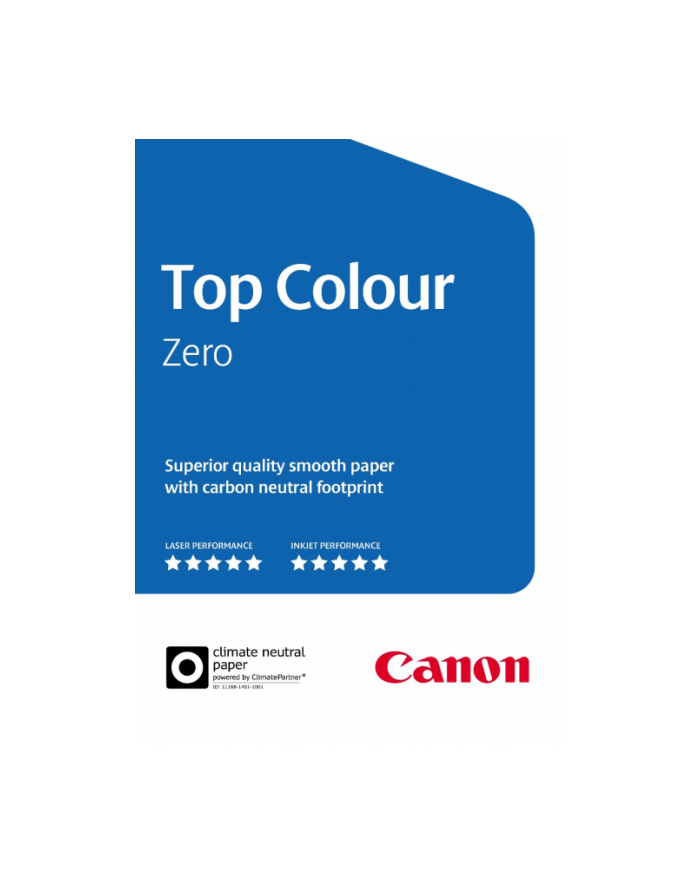 Canon 99661554 Top Colour Zero FSC papier do drukarek atramentowych A4 (210x297 mm) 500 ark. Biały główny